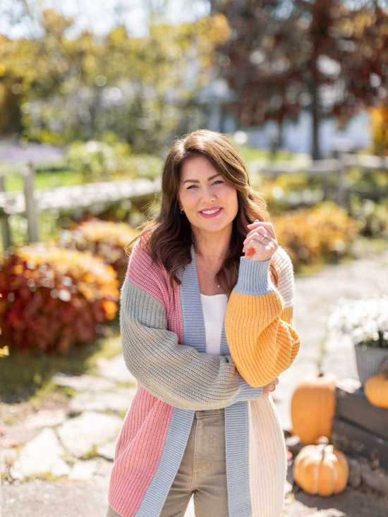 Jillian Harris x Joe Fresh Sweaters - JOE FRESH + Jillian Harris Life at Home Colourful Cardigan BNWT